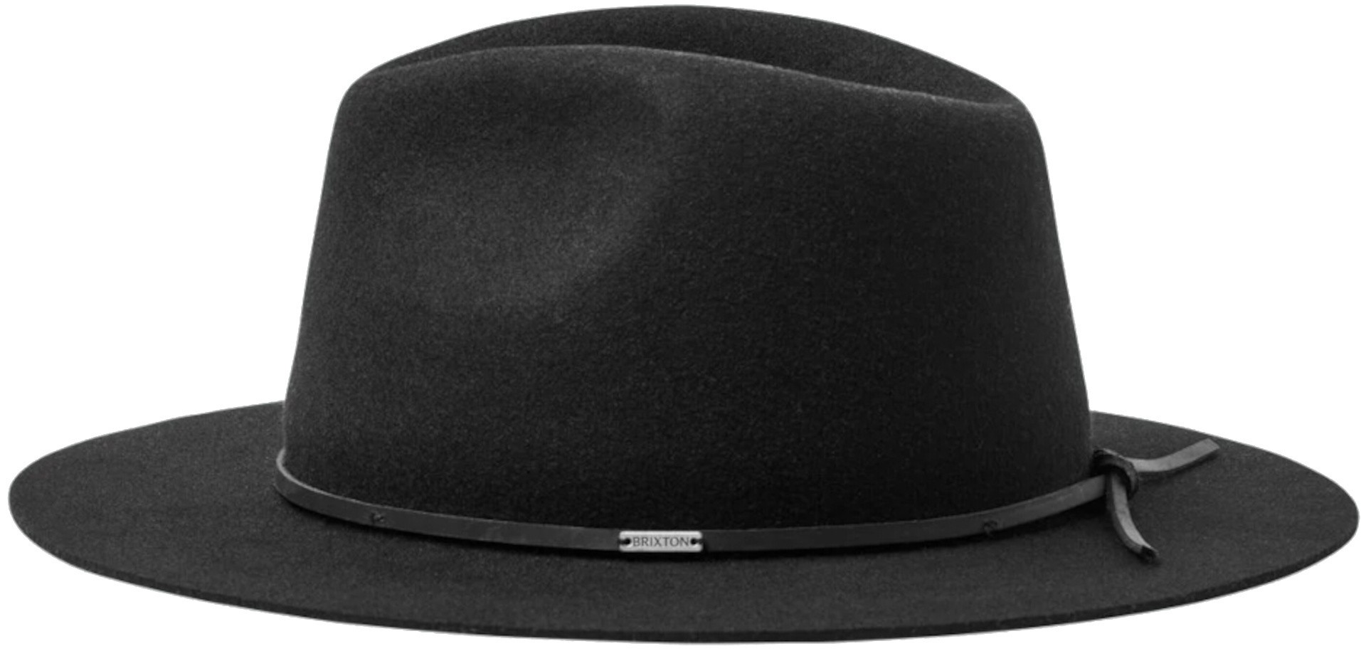 Brixton Wesley Fedora Hut, schwarz, Größe XL