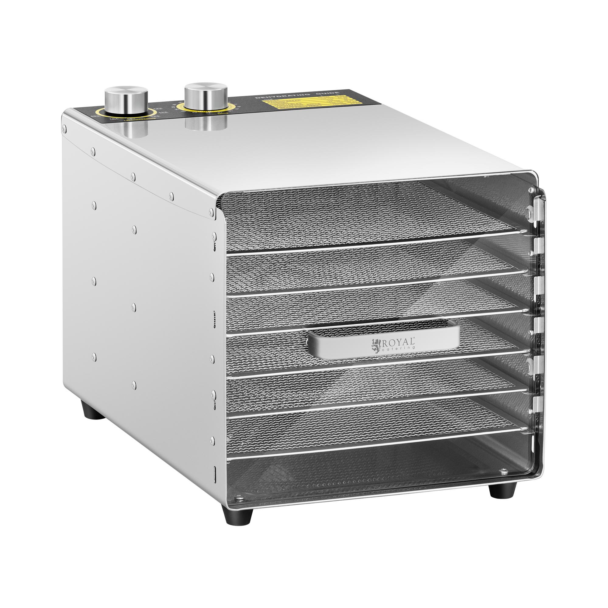 Royal Catering Dörrautomat - 500 W - 6 Etagen