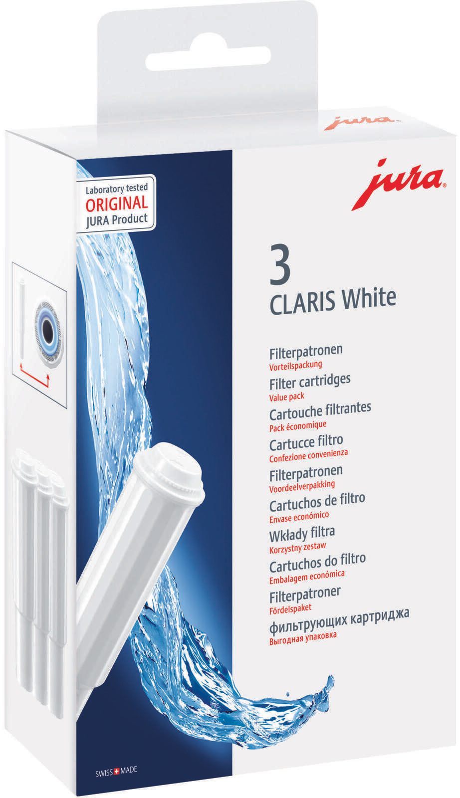 Jura CLARIS White Wasserfilter