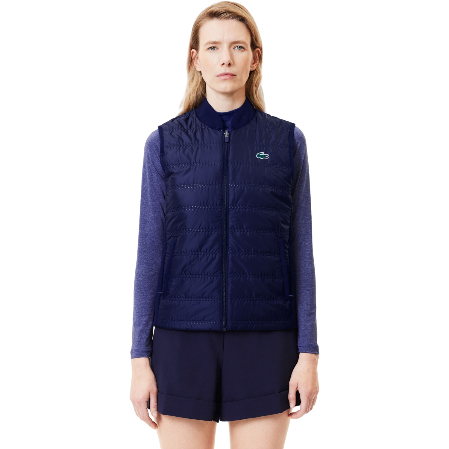 LACOSTE Daunenweste Reversible, navy