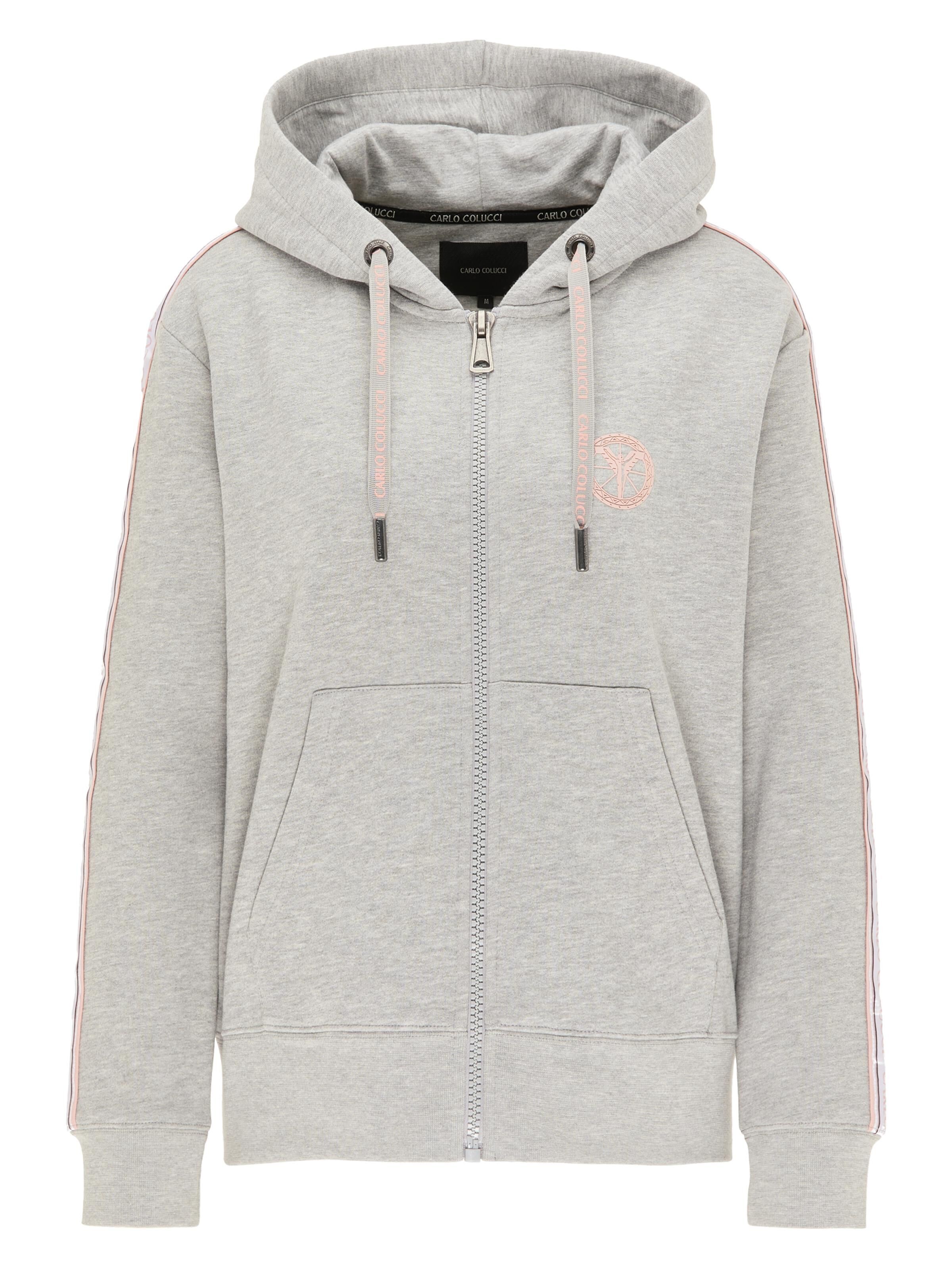 Damen Basic Sweatjacke