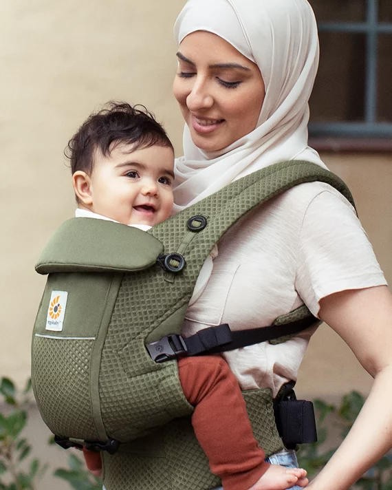 Ergobaby Babytrage Adapt Soft Flex Mesh Onyx Black