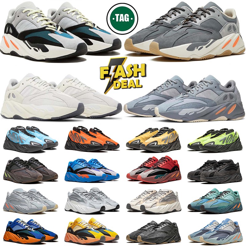 Designer running 700 shoes 700 V2 for men women sneakers Wave Runner Hospital Blue Utility Black Outdoor Athletic Sports trainers sneaker ﻿