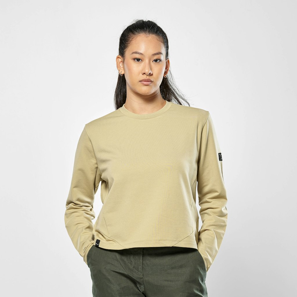 SALEWA - Fanes Dry'Ton Pullover Damen - Beige (Gr.44)