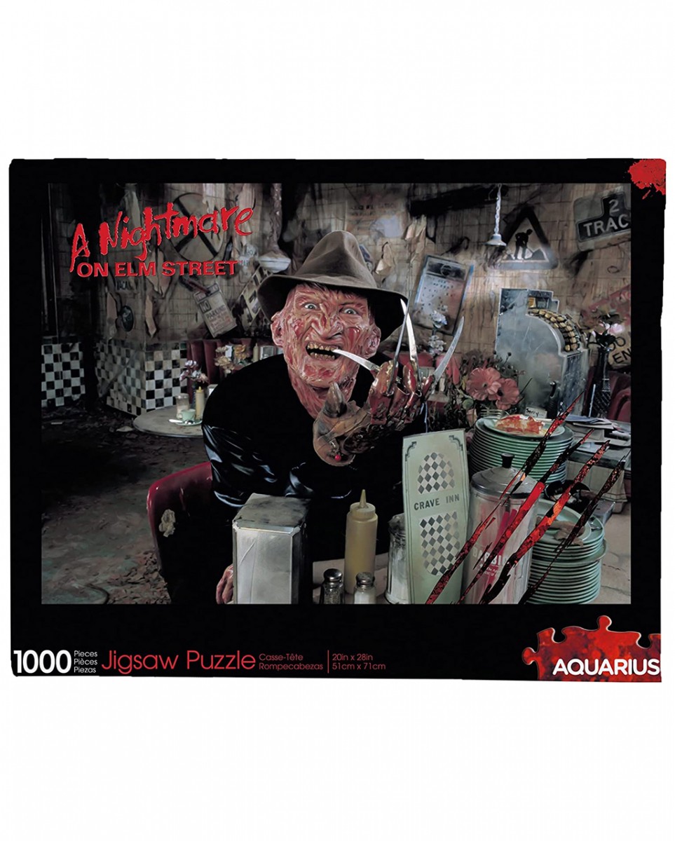 Freddy Krüger - Nightmare on Elm Street Puzzle 1000 Teile