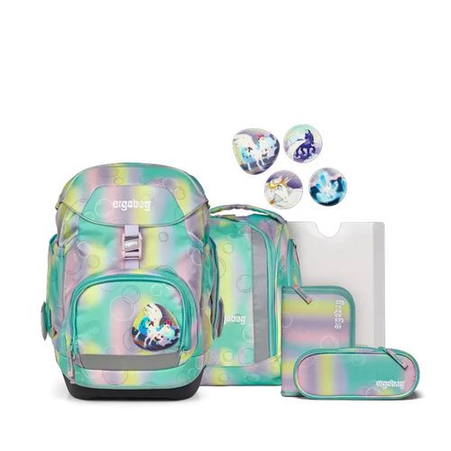 Ergobag PACK Schulrucksack-Set | Schulranzen für Kinder | Zaubärwelt