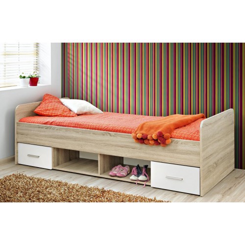 Jugendbett Jugendzimmer Modern Kinderbett Designer Stil Bett Kinderzimmer Neu