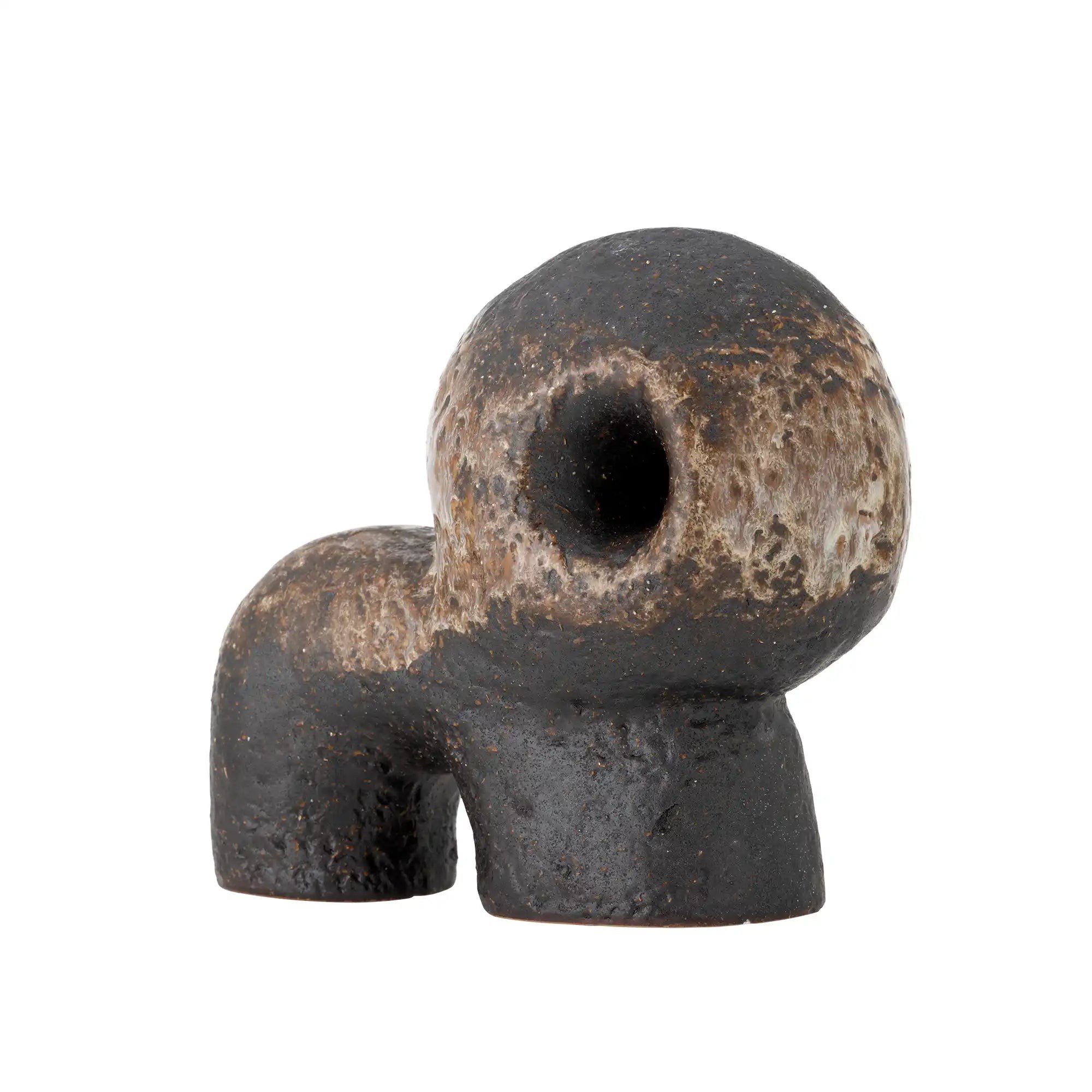 Bloomingville Figur Keramik schwarz Bobby 20cm