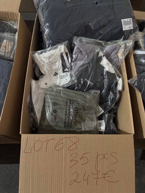 247 € für 35 Stück Markenmix Damen- und Herrenmode, Kategorie A–C, nur 7,06 € pro Teil, Kundenretouren, Top-Marken, sofort verfügbar