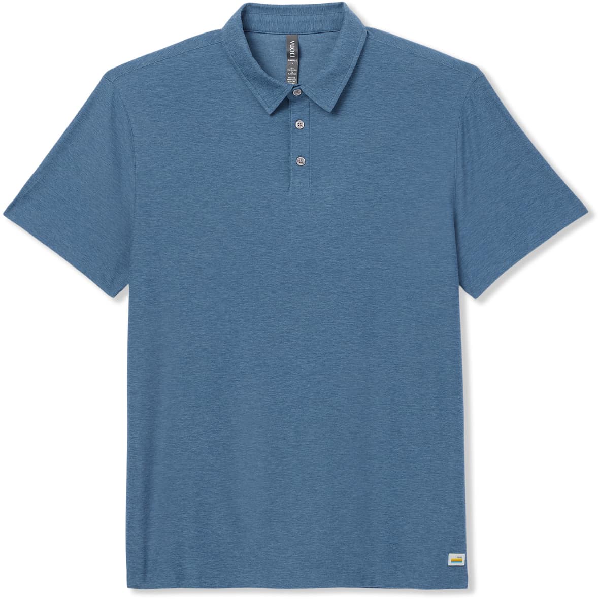 VUORI Strato Tech Polo Herren T-Shirt (Blau XL Größe) T-Shirts