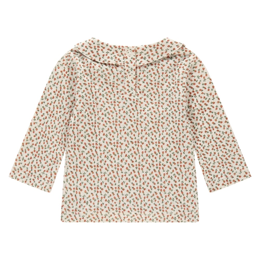 Babyface Baby T-Shirt Long Sleeve - Snow and Flowers - Gr.44