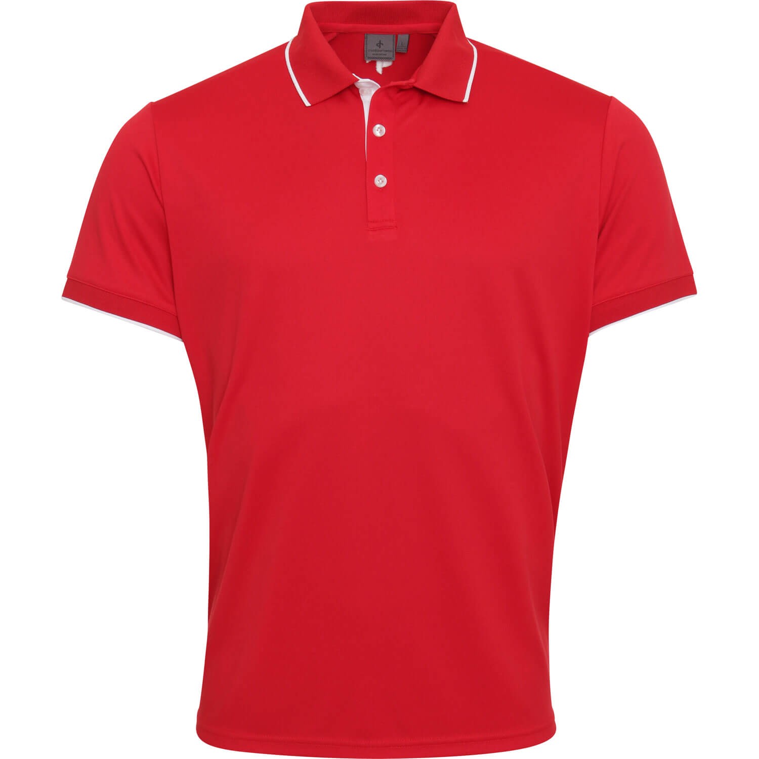 Cross Neo poloshirt, korte mouw, rood