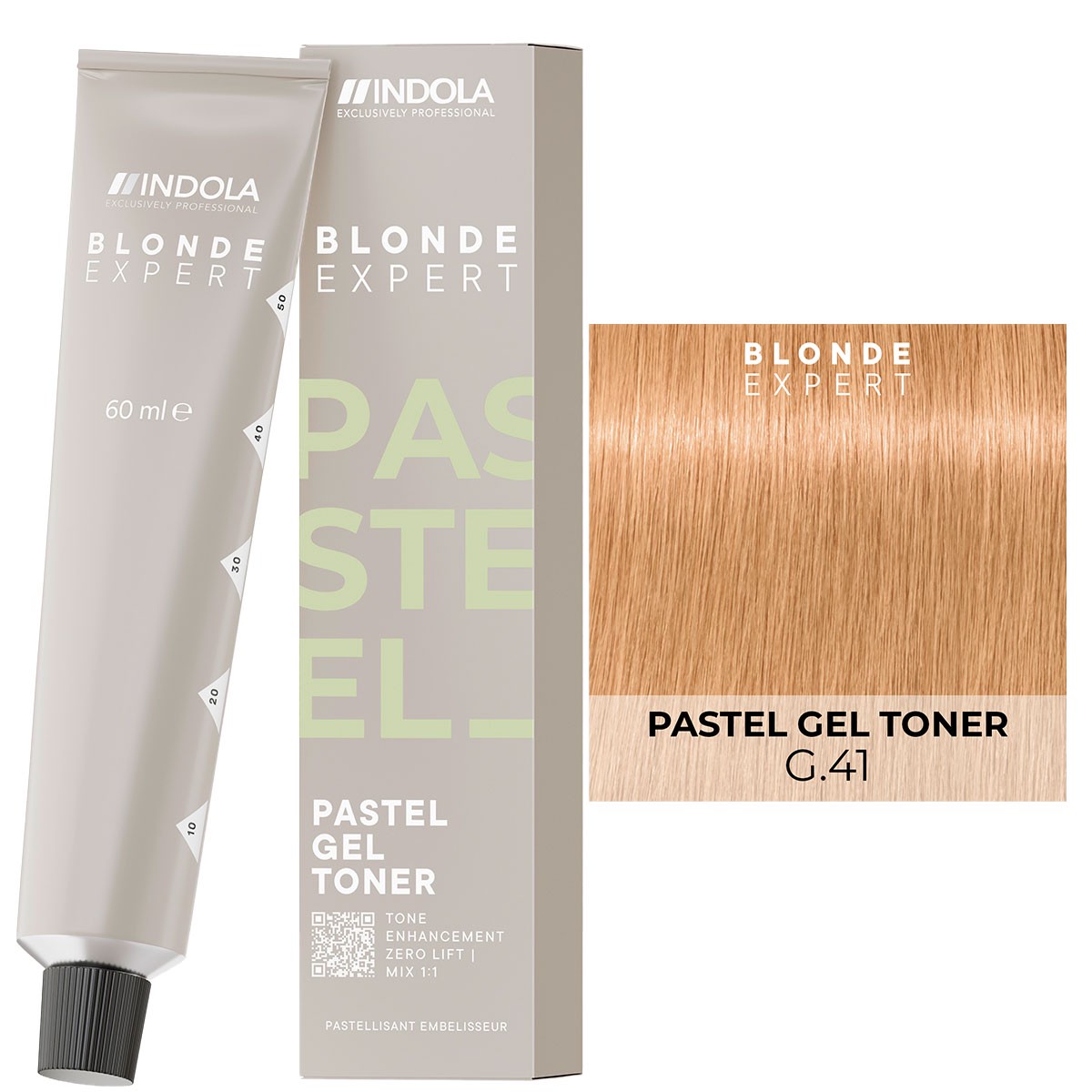 Indola - Blonde Expert - Pastel Gel Toner G.41 - 60 ml