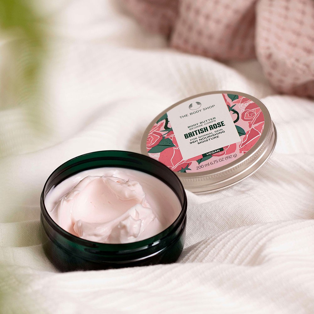 British Rose Körperbutter 400 ml