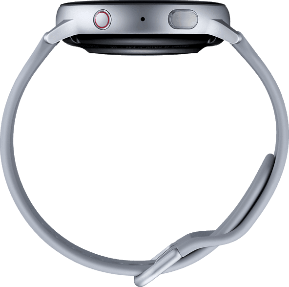 Samsung Galaxy Watch Active2 LTE, 44 mm Aluminium-Gehäuse, Fluorkautschuk-Armband