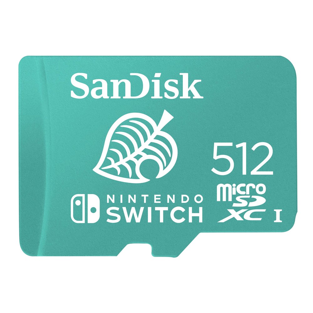 SanDisk microSDXC UHS-I Speicherkarte 512GB für Nintendo Switch