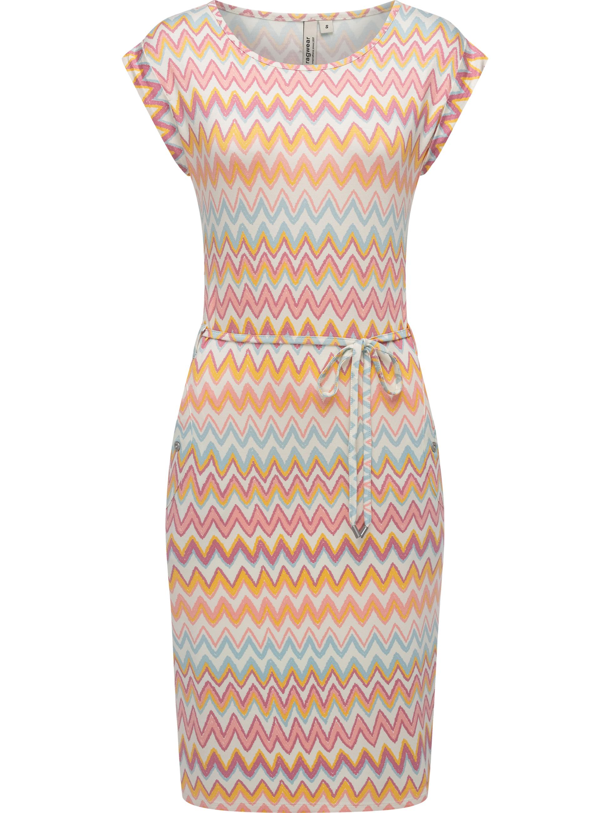 Bequemes Sommerkleid Kurzarm Midikleid 