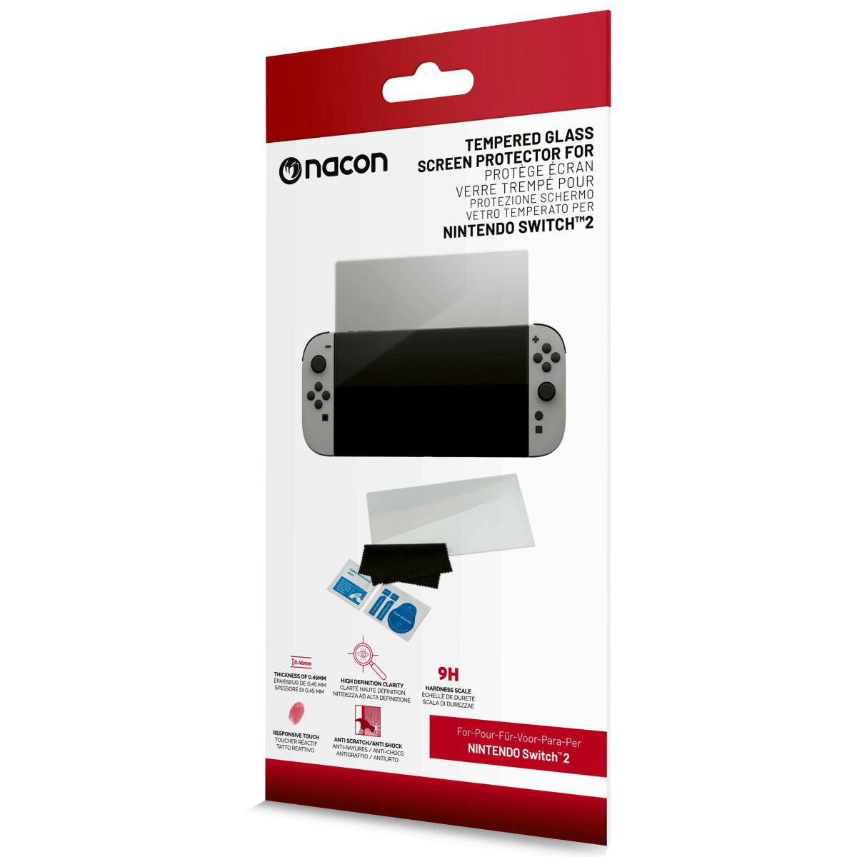 BIGBEN Nintendo Switch 2 Zubehör NS2 Tempered Glass