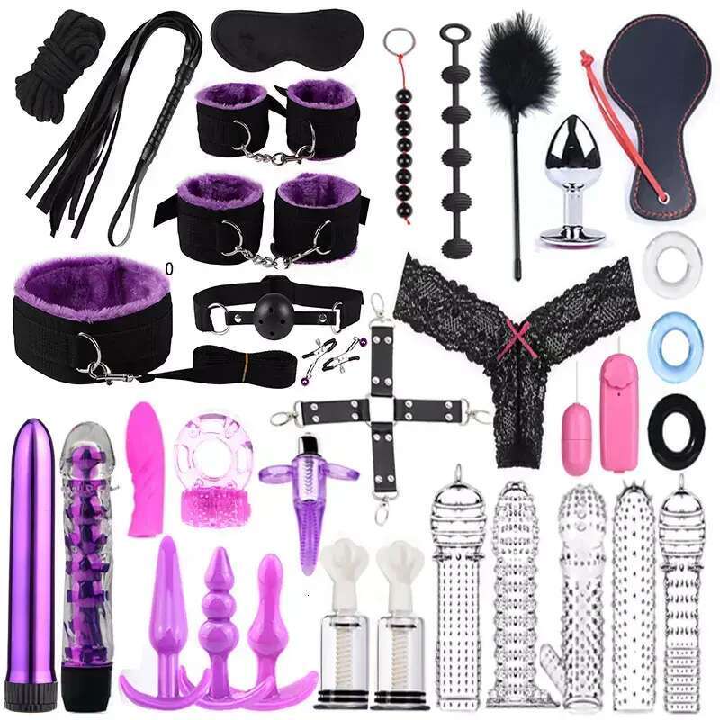 MG-STM40 Jouets SM BDSM pour adultes femmes kit bondage de lit accessoires fétiche jeu de rôle couple flirt