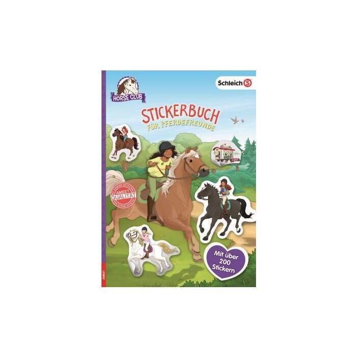 Schleich® Horse Club™ - Stickerbuch für Pferdefreunde - Taschenbuch