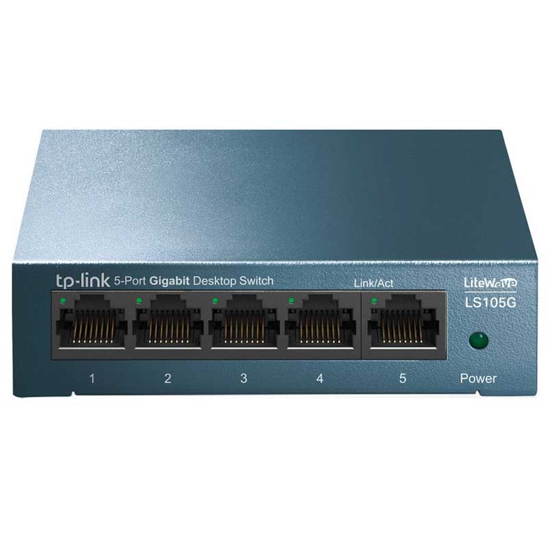 TP-Link LS105G Gigabit Ethernet Switch mit 5 Ports