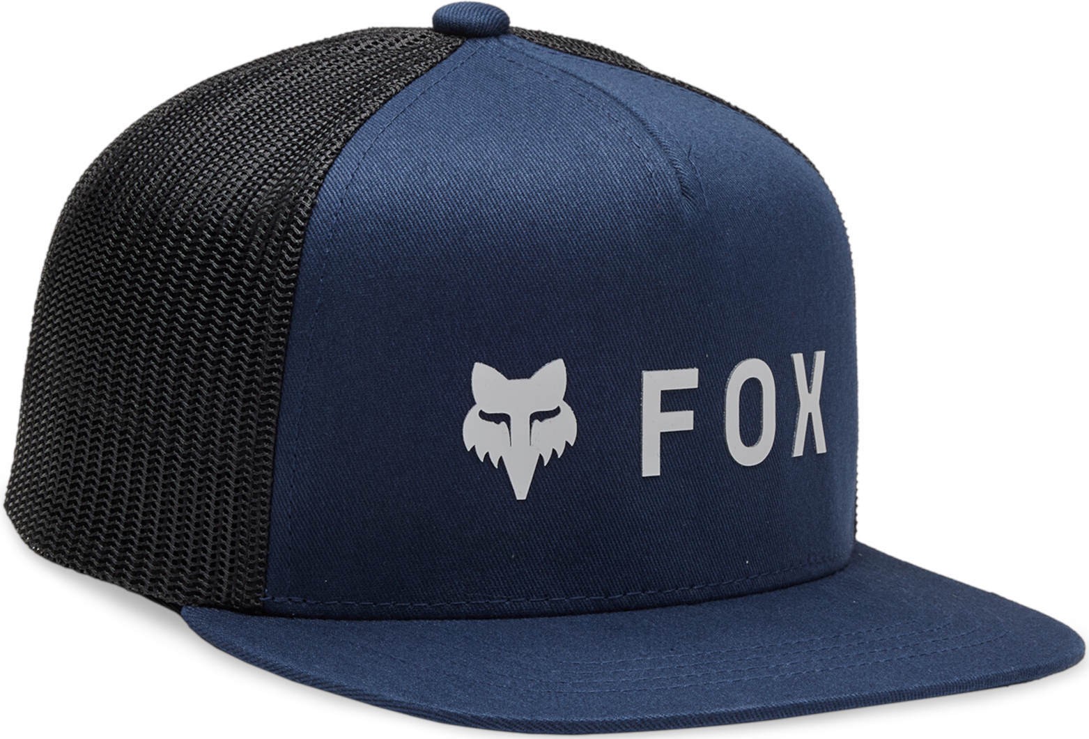 FOX Absolute Mesh Youth Snapback Cap, black-blue