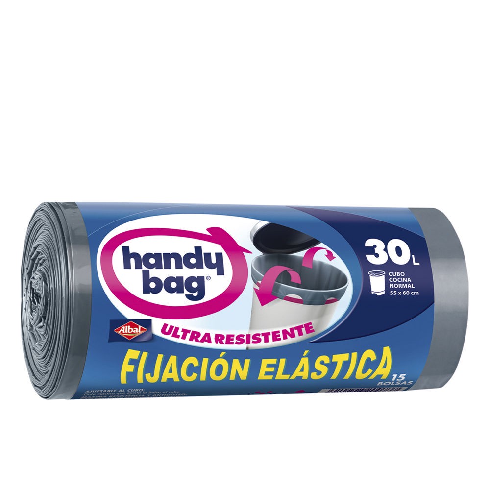 Handtasche Elastische Befestigung Müllsack 30 Liter 15 u