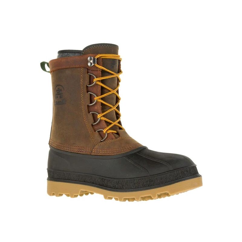 Kamik Herren Winterstiefel William Gaucho Brown 43