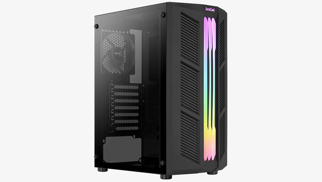 AeroCool PC Gehäuse Prime v2 Mid-Tower Schwarz