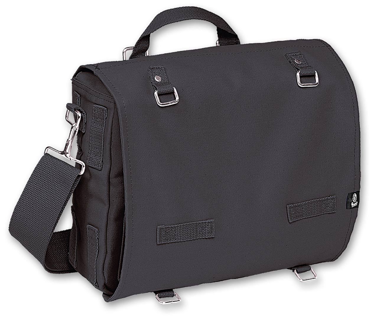 Brandit Canvas L Tasche, schwarz für Frauen