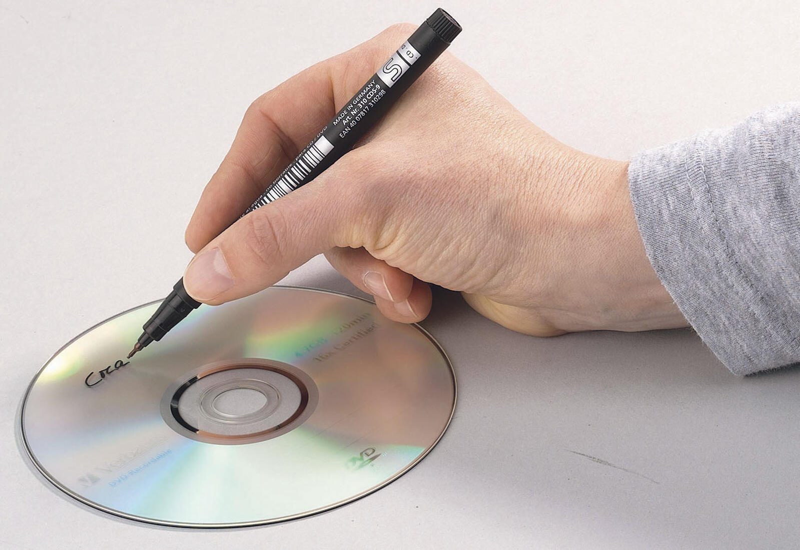 STAEDTLER CD/DVD pen CD-Marker 0.4 mm Schwarz