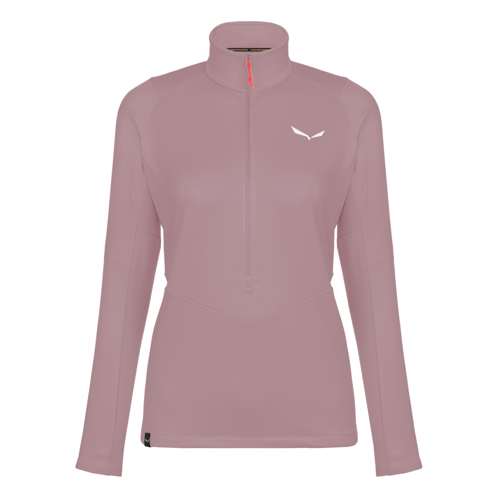 SALEWA - Puez Polarlite Half-Zip Fleece Damen - Schwarz (Gr.42)