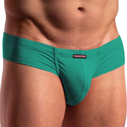 Manstore Slip Cheeky M800 Pétrole