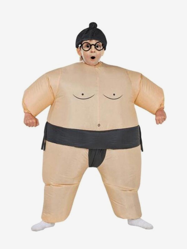 Faschingskostüm Aufblasbares Sumo Kostüm Blow Up Kostüm Karneval Kostüm für Erwachsene