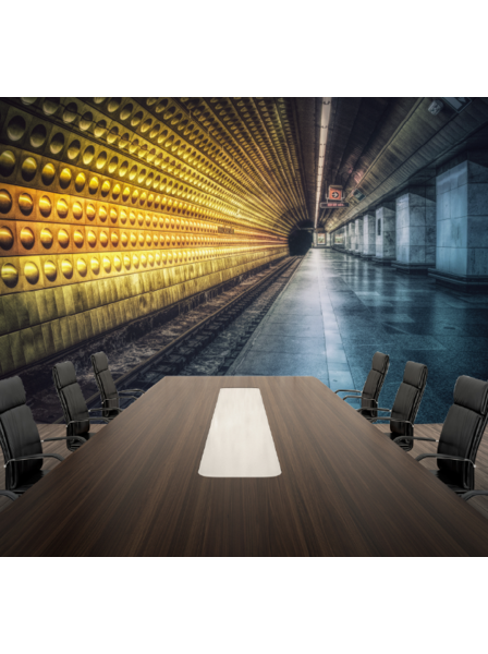 Metrostation - Fototapete - Fototapete in individueller Größe