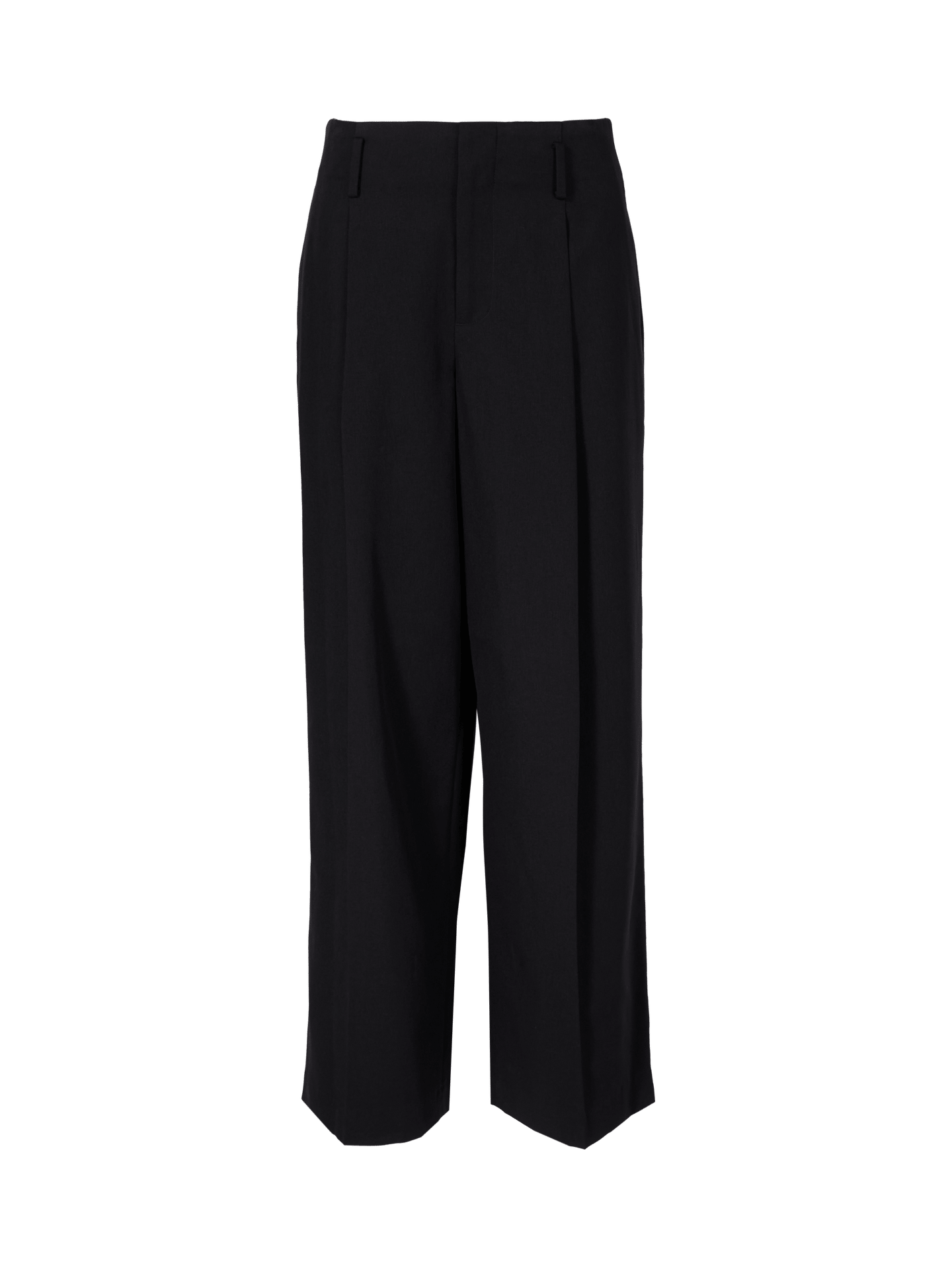 Bundfaltenhose Schwarz