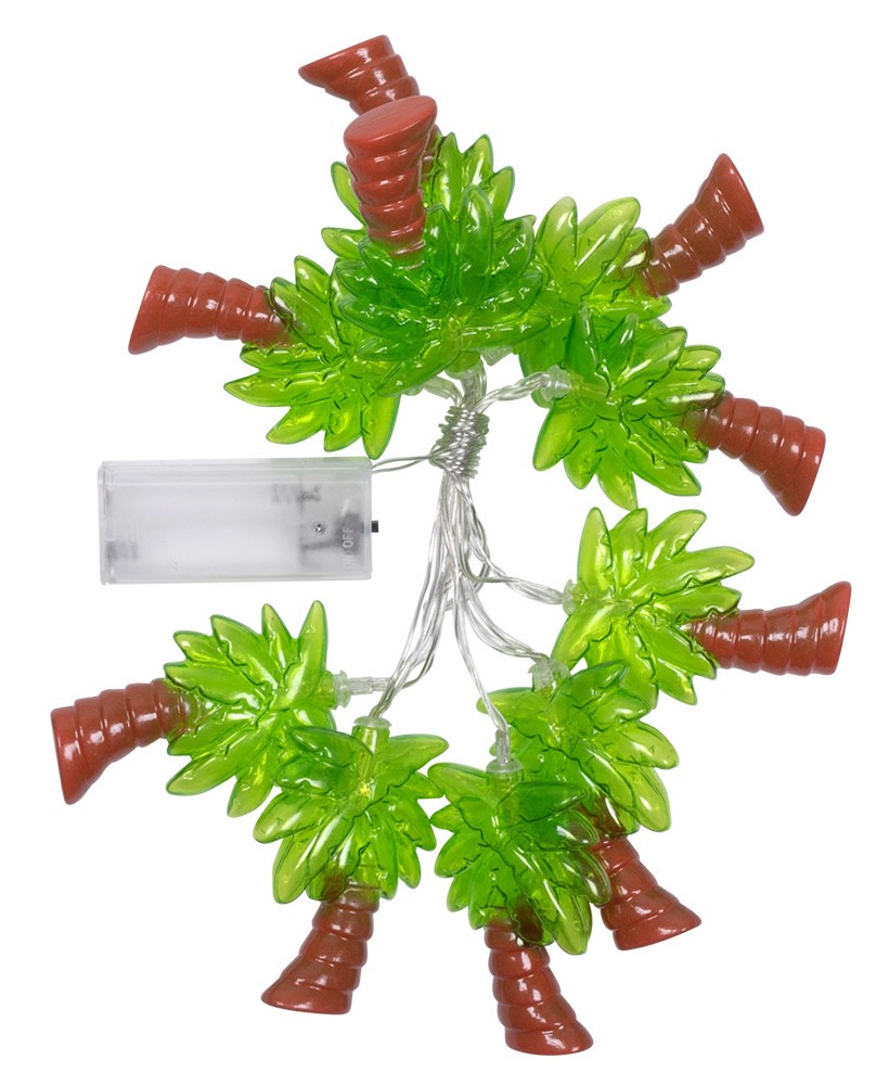 Palmen LED Lichterkette 140cm | Wir machen Party.de |