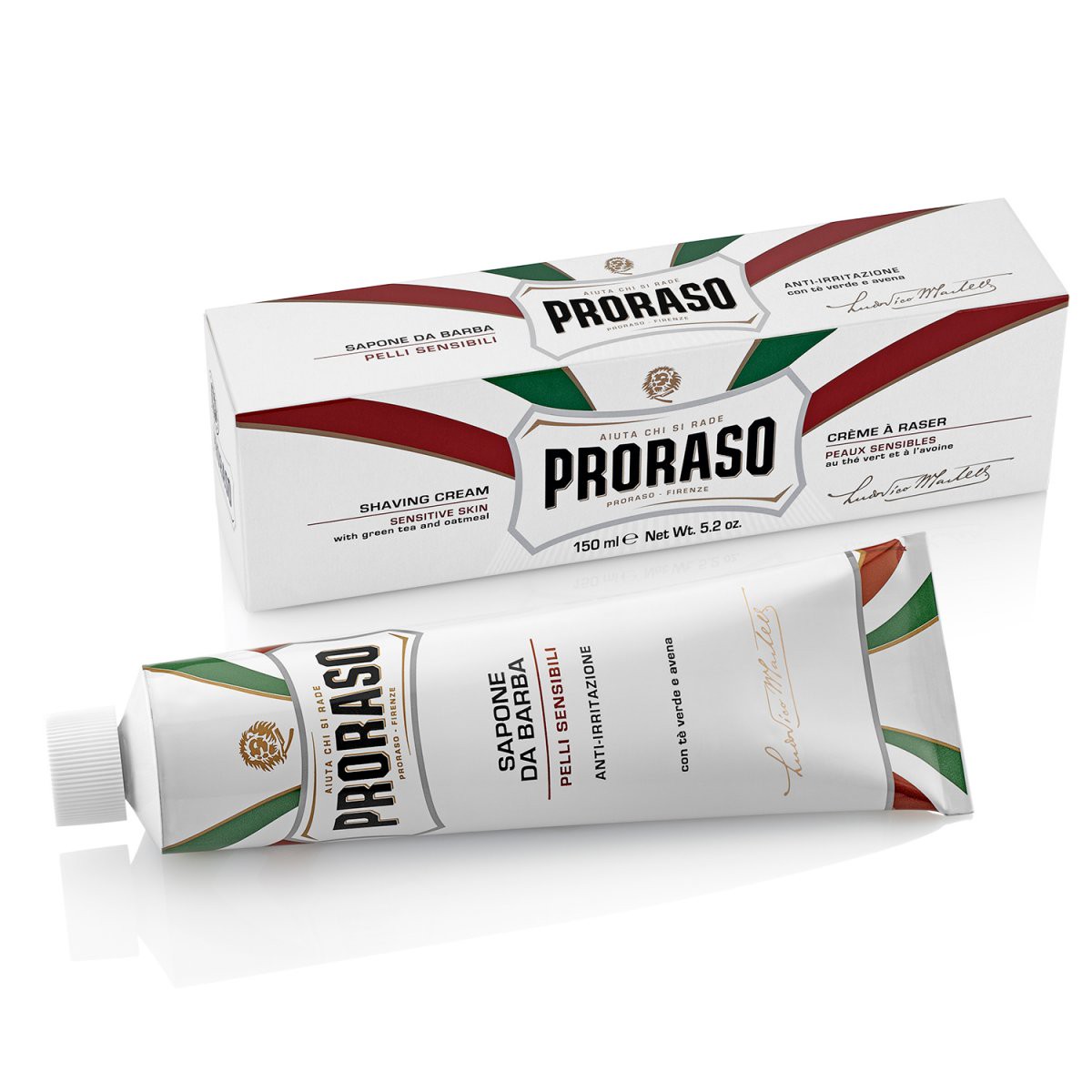 Proraso Rasiercreme Sensitive Green Tea