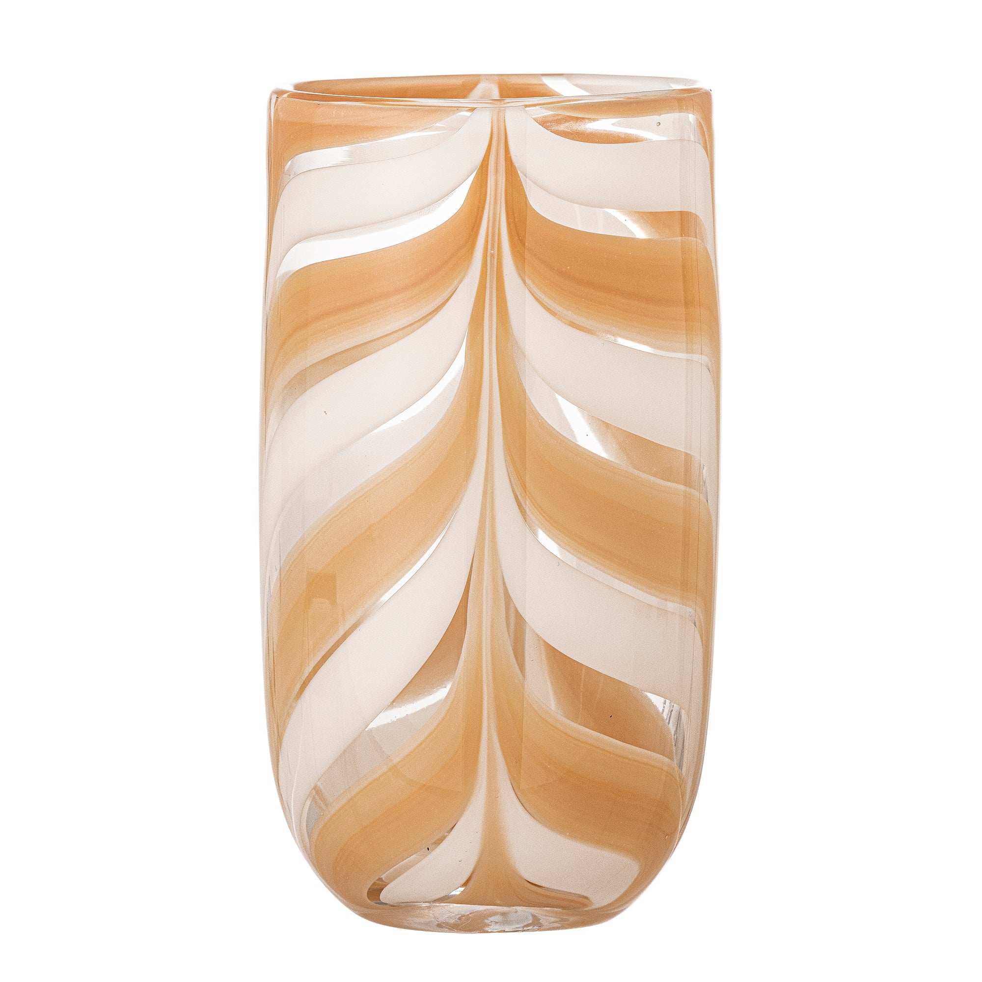 Bloomingville Vase Glas orange Taven