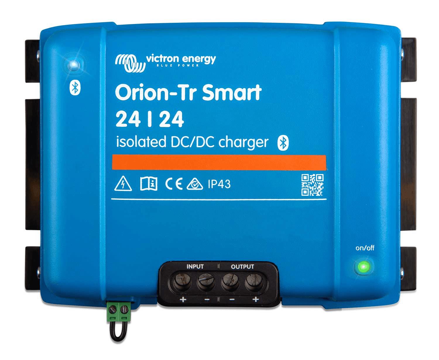 Victron Orion-Tr 0% MwSt §12 III UstG Smart 24/24 12A (280W) DC/DC Ladegerät für Blei- und Lithium Akkus isoliert