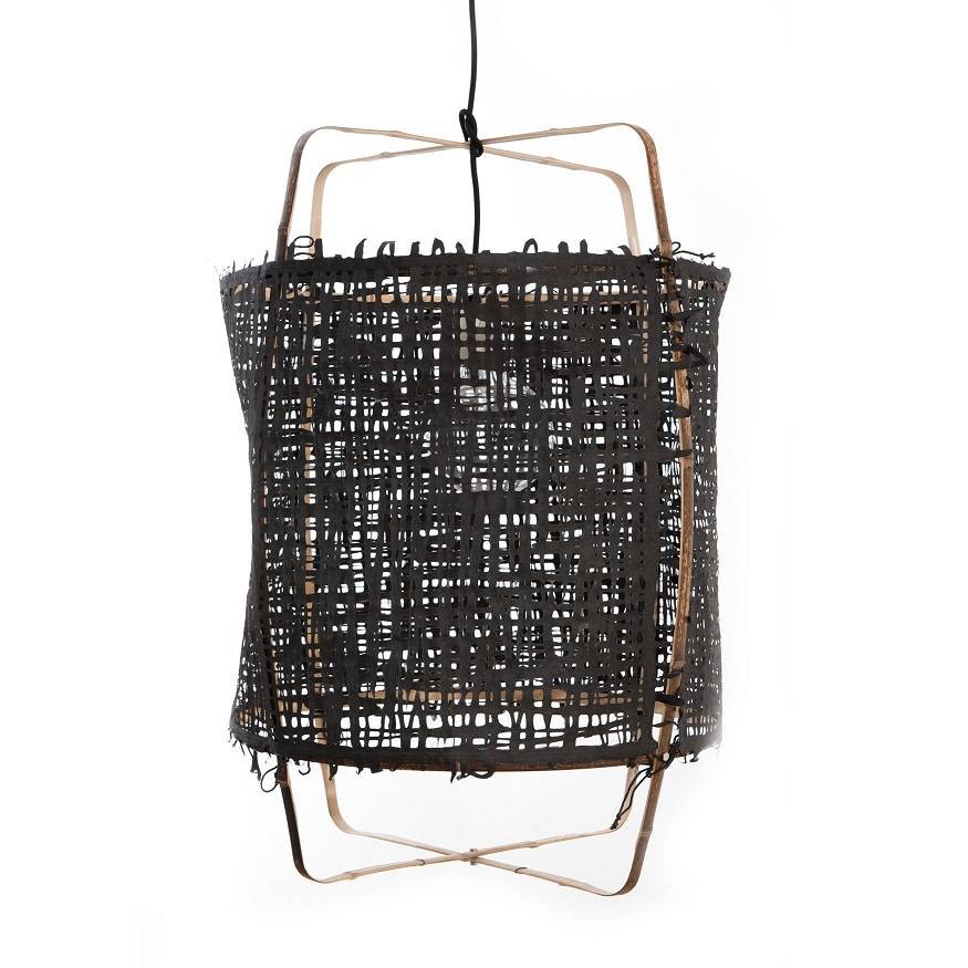 Ay Illuminate Hängeleuchte Z11 Bambus schwarz Karton ø48,5x72,5cm