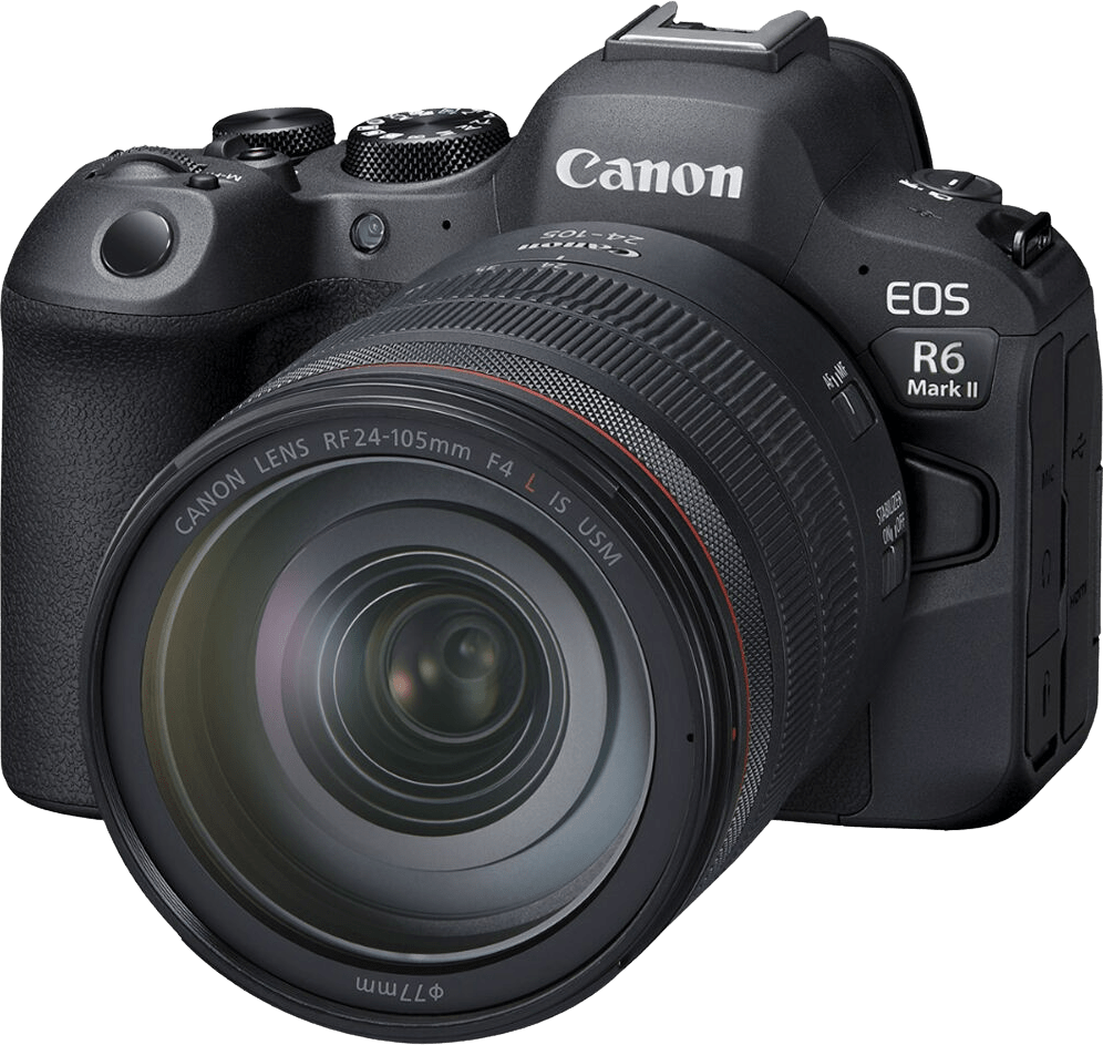 Canon EOS R6 II Systemkamera, mit Objektiv RF 24-105 mm f/4 L IS USM