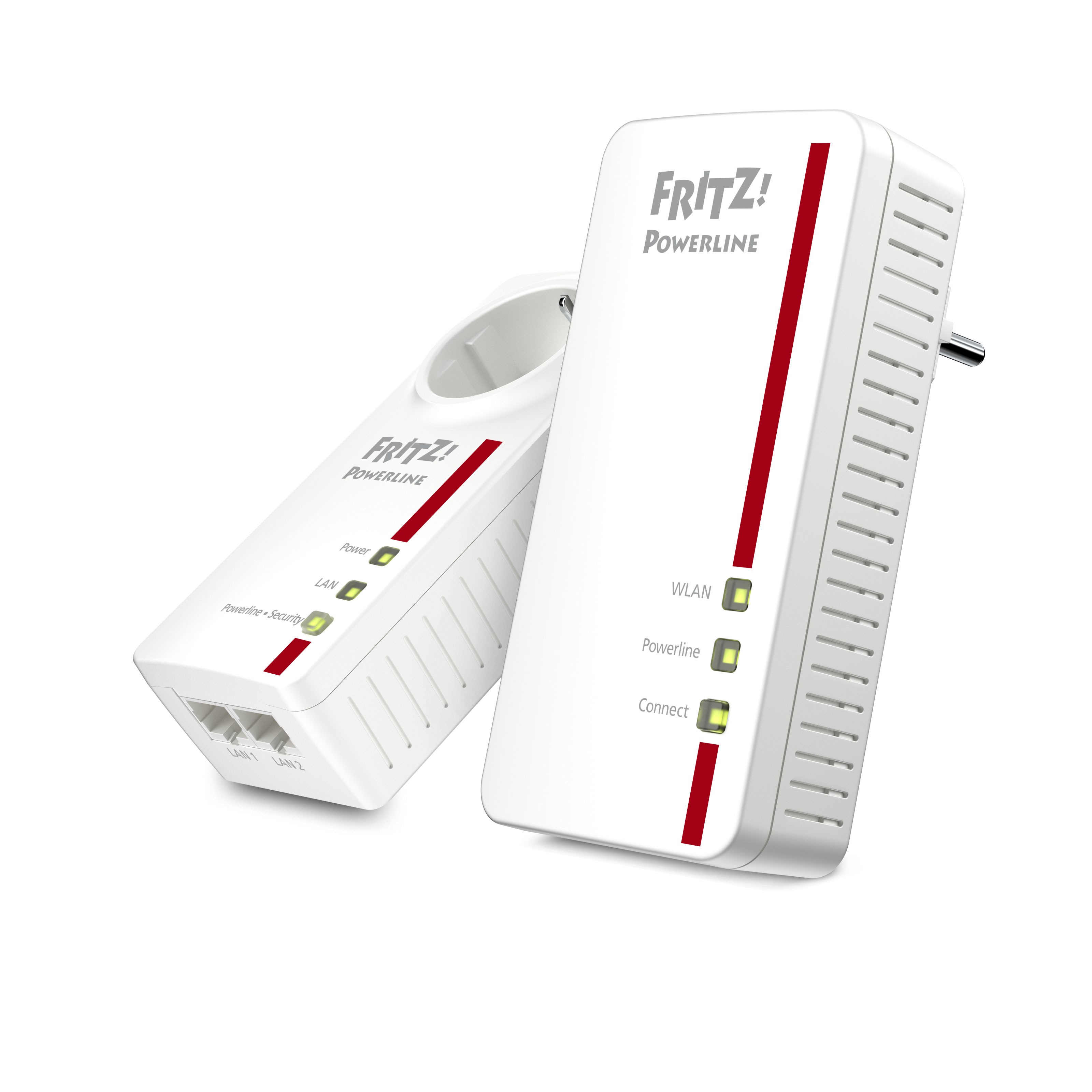 FRITZ! FRITZ!Powerline 1260 WLAN Set / 1260E Kit | 20002795 | Powerline/WLAN-Access Point und Powerline-Adapter