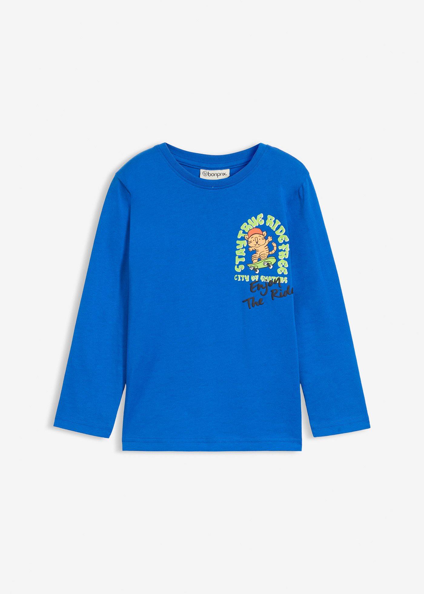 Langarmshirt aus reiner Bio-Baumwolle