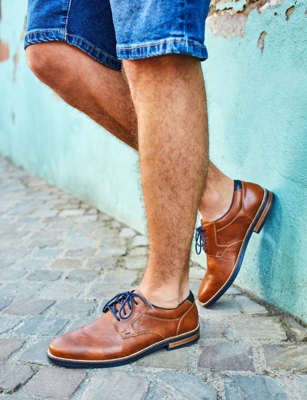 Rieker 13500-25 - Rieker Schnürschuh Braun