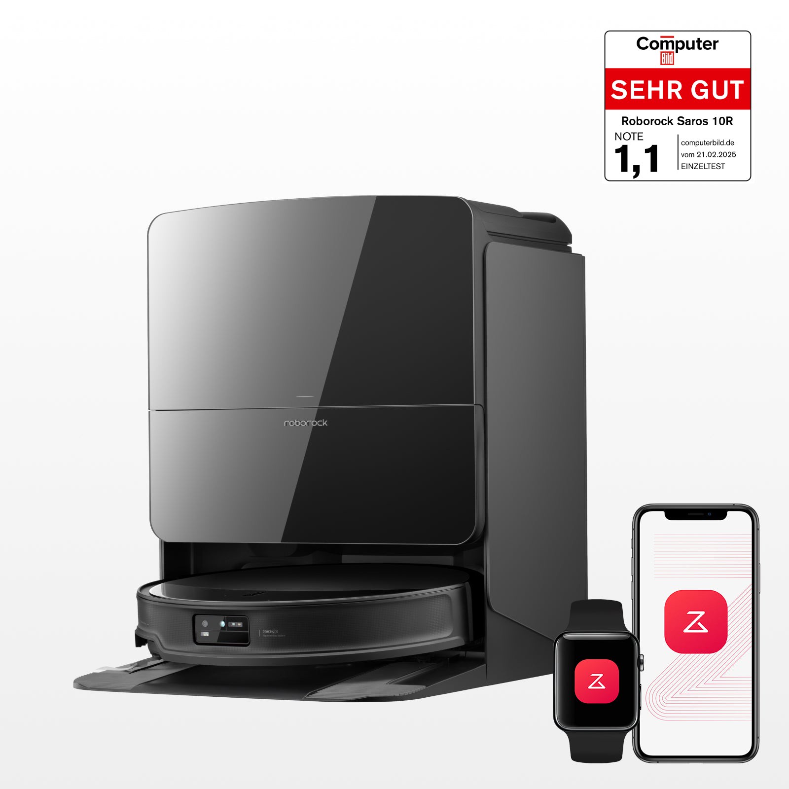 Roborock Saros 10R Saugroboter mit StarSight System 2.0
