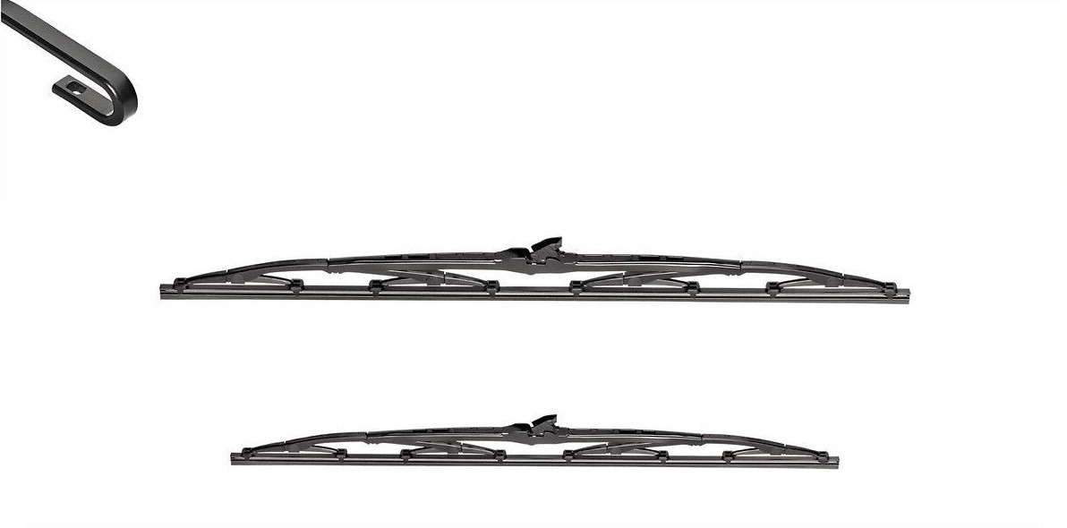 SWF 116308 Scheibenwischer DAS ORIGINAL SET vorne, 530mm, Bügelwischblatt