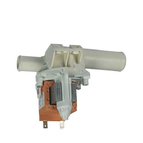 Ablaufpumpe wie Whirlpool 481936018217 Mainox mit Pumpenkopf f?r Waschmaschine Waschtrockner (KD-10001377)