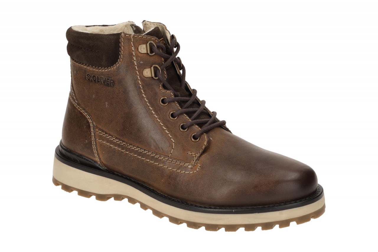 S.Oliver Boots Herren Stiefel braun Warmfutter 5-16226-43
