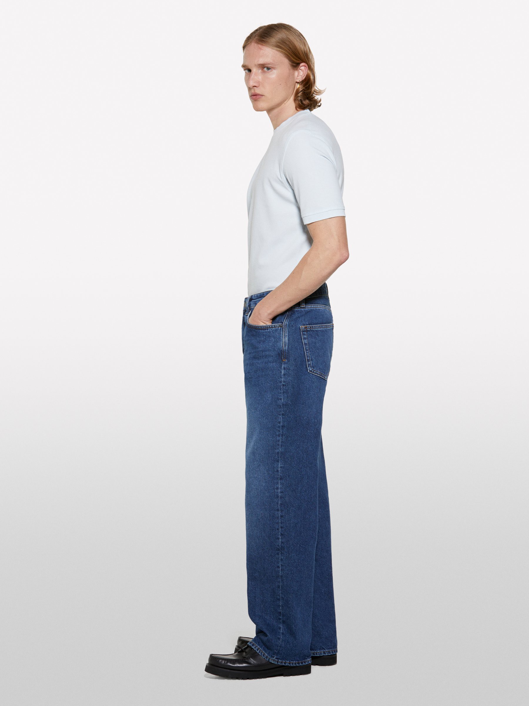 Sisley - Hellblaues Kurzarm-t-shirt, Mann, Hellblau, Größe: M